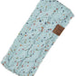 Mint Cozy up with the C.C Chunky Knit Confetti Sherpa Lined Headband, the perfect blend of warmth and style. Crafted from 100% acrylic, this headband features a chunky knit exterior with a soft sherpa lining for maximum comfort against your skin. The playful confetti pattern adds a fun pop of color to any winter outfit. One size fits most, making it an easy grab-and-go accessory for chilly days. Whether you're heading out for a quick errand or settling in for the season, this headband keeps you warm without