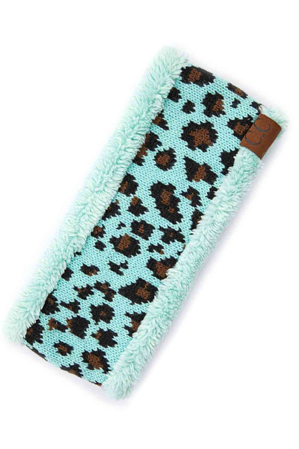 Mint Elevate your style with this C.C Leopard Pattern Headwrap, featuring a bold leopard print design that adds instant flair to any outfit. Crafted from 100% acrylic with a soft lining for comfort, this versatile headwrap keeps hair in place while making a fashion statement. One size fits most, making it the perfect accessory for everyday wear or special occasions. Lightweight and easy to style, it's a must-have addition to your accessory collection.