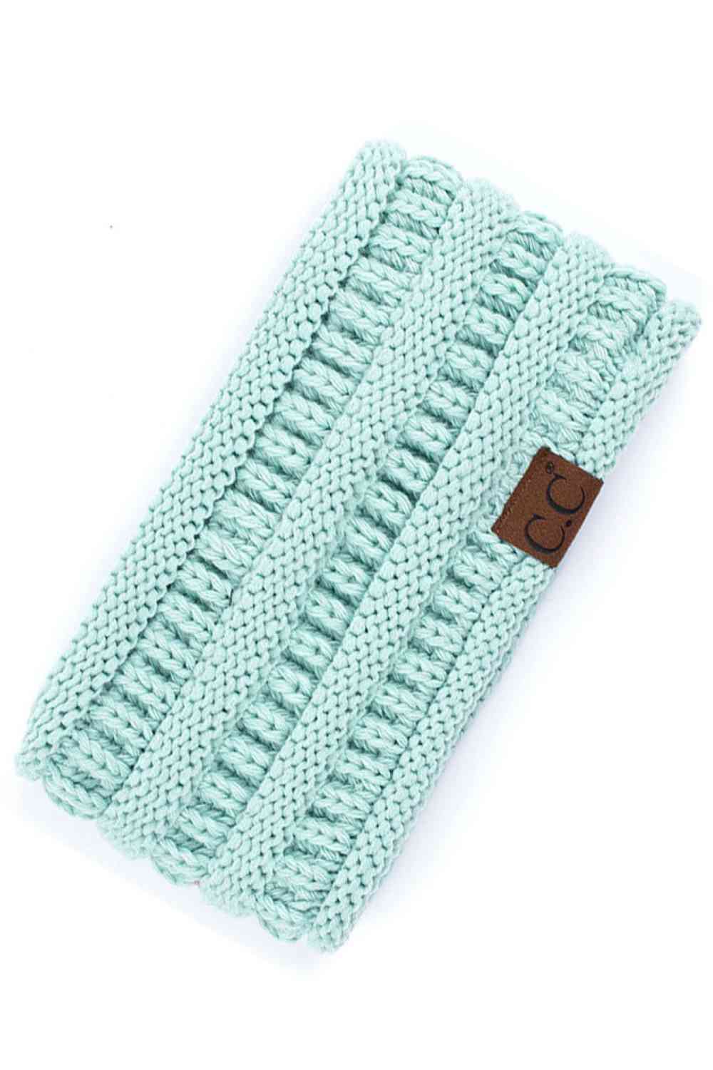 Mint Elevate your everyday style with the C.C Solid Ribbed Headwrap. Crafted from 100% acrylic, this versatile headwrap features a classic ribbed texture that adds dimension and visual interest. One size fits most, making it the perfect accessory for any occasion—whether you're running errands, hitting the gym, or making a fashion statement. Made in Korea with quality craftsmanship you can trust. Comfortable, durable, and effortlessly chic.