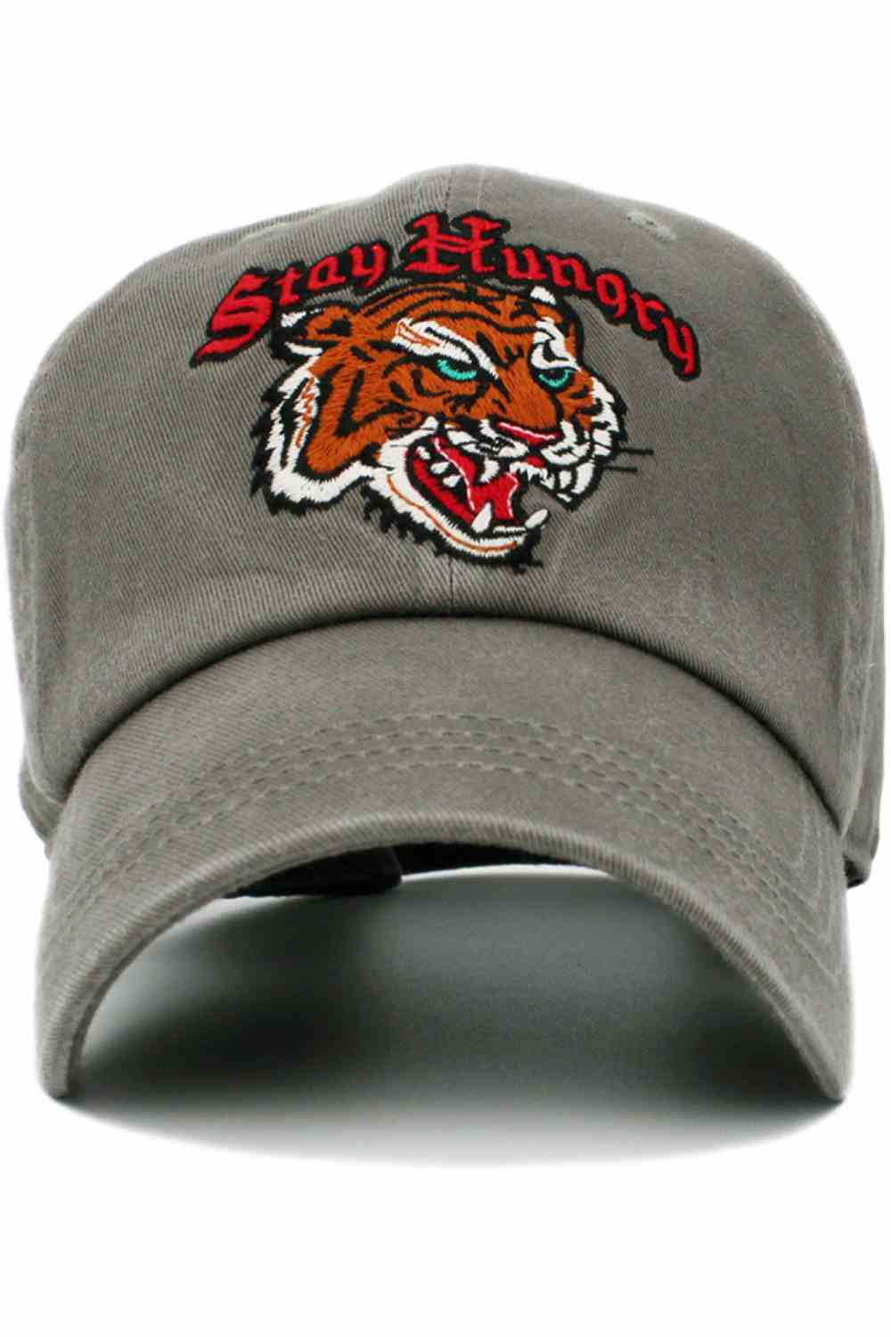 Moss Stay inspired in everyday style with the Stay Hungry vintage baseball cap, featuring a classic distressed finish and bold embroidered message. Comfortable and adjustable for all-day wear, this casual cap is perfect for workouts, errands, or laid-back weekend adventures.
