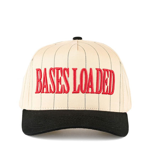 Multi Bring bold, game-ready style to your look with the C.C BASES LOADED two-tone trucker hat, featuring a striking letter stripe pattern that celebrates baseball spirit. Designed with a classic baseball cap shape and breathable mesh back, it offers comfortable wear and an effortlessly sporty finish for everyday outfits.
