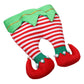 Bring holiday cheer to any celebration with this striped elf hat featuring playful red-and-white stripes, pointed green trim, and jingling bells. Perfect for Christmas parties, festive events, and photo opportunities, this whimsical accessory spreads seasonal joy.