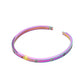 Multi Stainless Steel Crystal Embellished Bangle Evening Bracelet is the perfect accessory for any formal occasion. Made with high-quality stainless steel and adorned with sparkling crystals, it exudes sophistication and glamour. Elevate your evening look with this stunning bracelet.