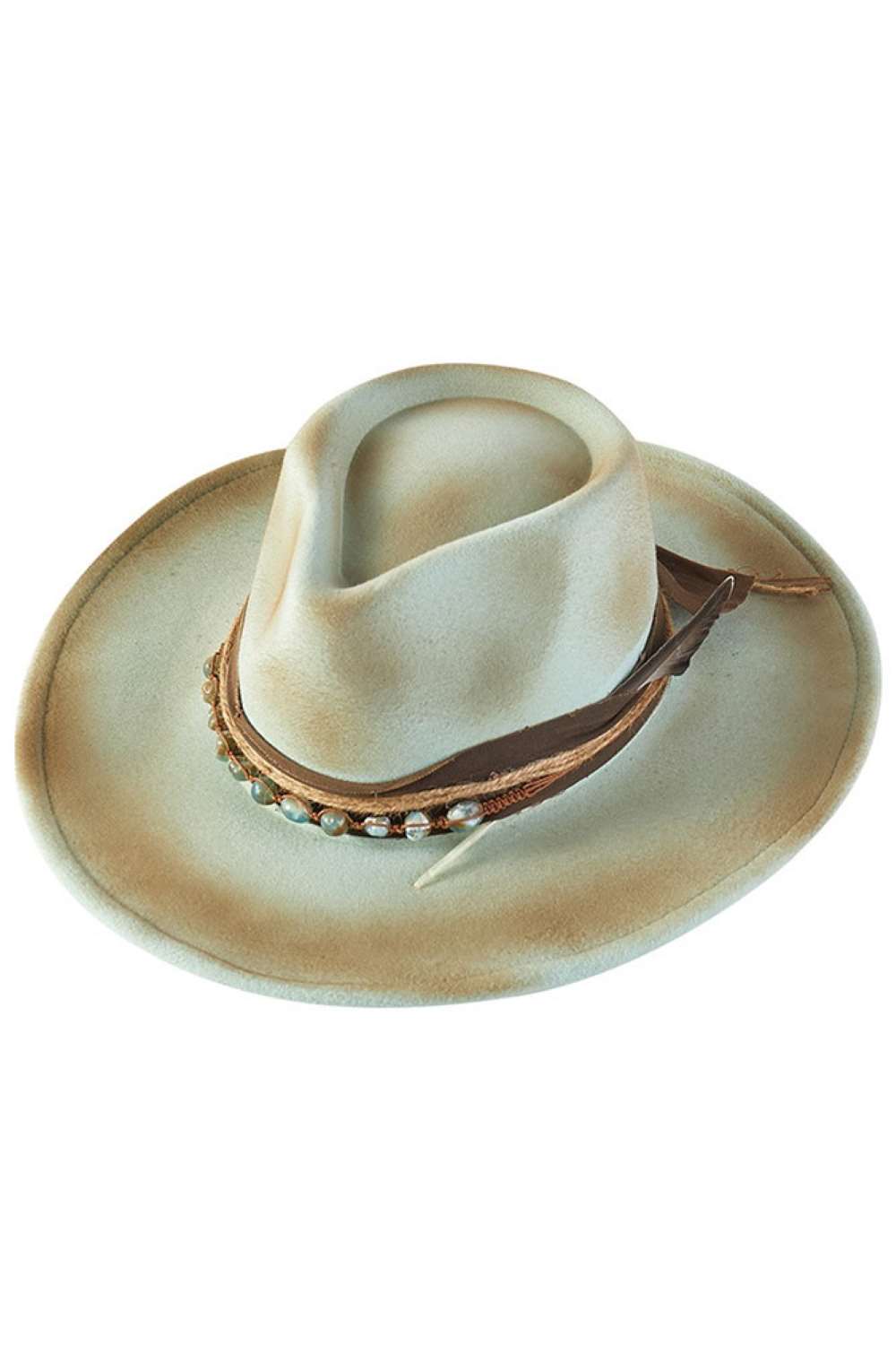 Multi &nbsp;Two iconic looks, one hat! This Cowboy Hat's flexible brim allows for effortless shaping, letting you wear it as a classic cowboy hat or style it as a contemporary fedora.