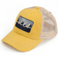 C.C Wild Patch Criss-Cross Pony Cap - Mustard - Pony Cap