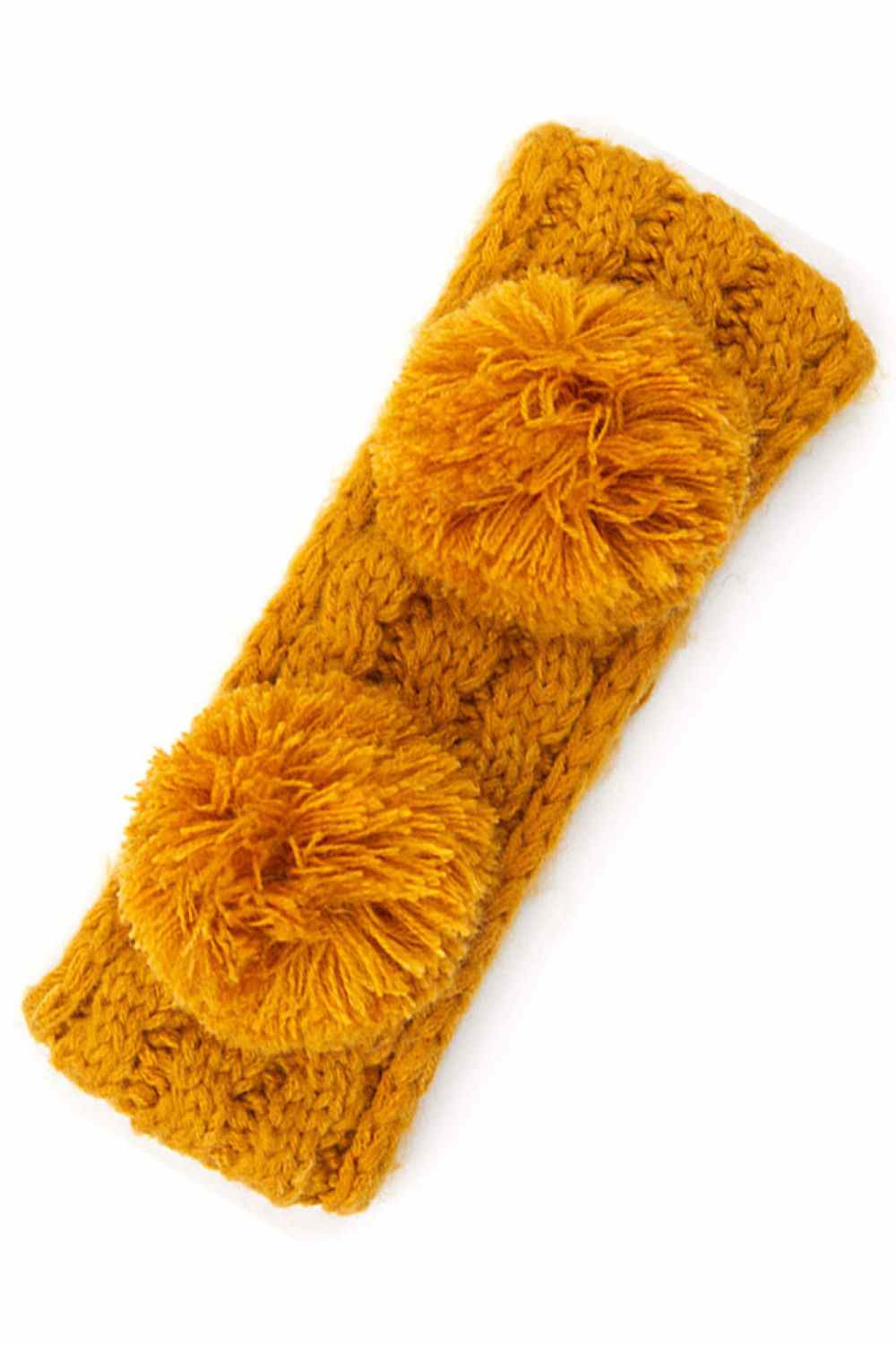 Mustard Cozy and playful, this double pom kids headband features a soft fuzzy lining that keeps little ones warm and comfortable. The vibrant pom-poms add a fun touch to any outfit, while the stretchy one-size fit grows with your child. Made from durable 100% acrylic, it's easy to care for and built to last through all their adventures.