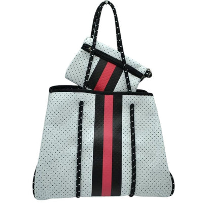 Multi Stylish Neoprene Tote Bag with Purse, Add something special to your outfit! It comes with a useful pouch that will help you to keep your daily handy items on the go. This fashionable bag will be your new favorite accessory. Ideal for parties, events, & holidays, pair these tote bags with any ensemble for a polished look. Versatile enough for carrying through the week. Ultra lightweight to carry around all day.