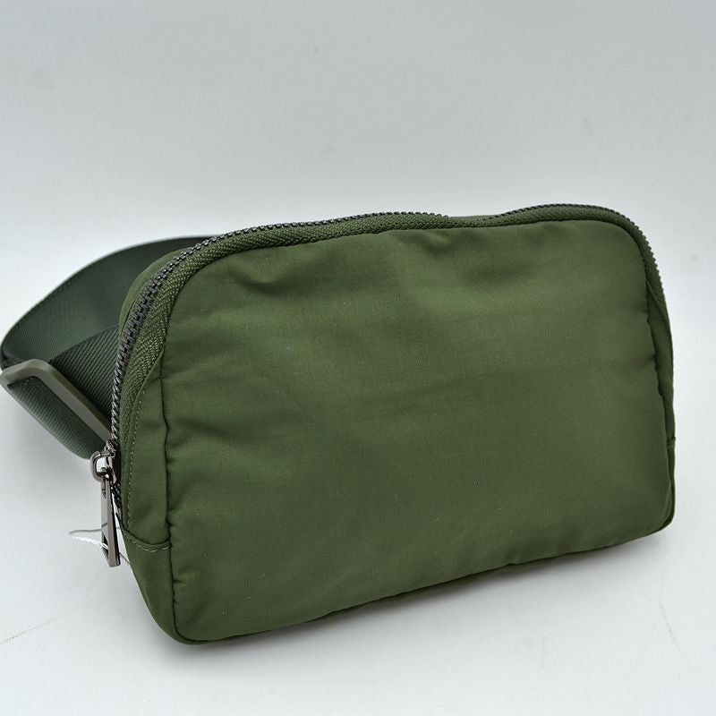 Minimalist Adjustable Strap Belt Bag and Everyday Crossbody Pouch - Belt Bag With Chain