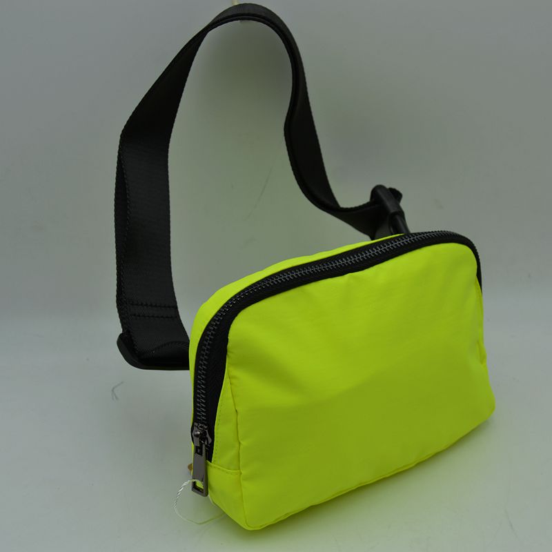 Minimalist Adjustable Strap Belt Bag and Everyday Crossbody Pouch - Belt Bag With Chain