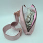 Minimalist Adjustable Strap Belt Bag and Everyday Crossbody Pouch - Belt Bag With Chain