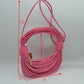 Sculptural Multi-Cord Crescent Bag with Wrapped Knot Details - Hobo Bags