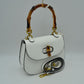 Bardot Bamboo Handle Satchel - Handbags
