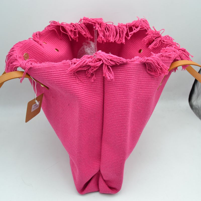 Classic Trapeze Tote Bag with Dual Handles and Ring Detail - Tote Bag