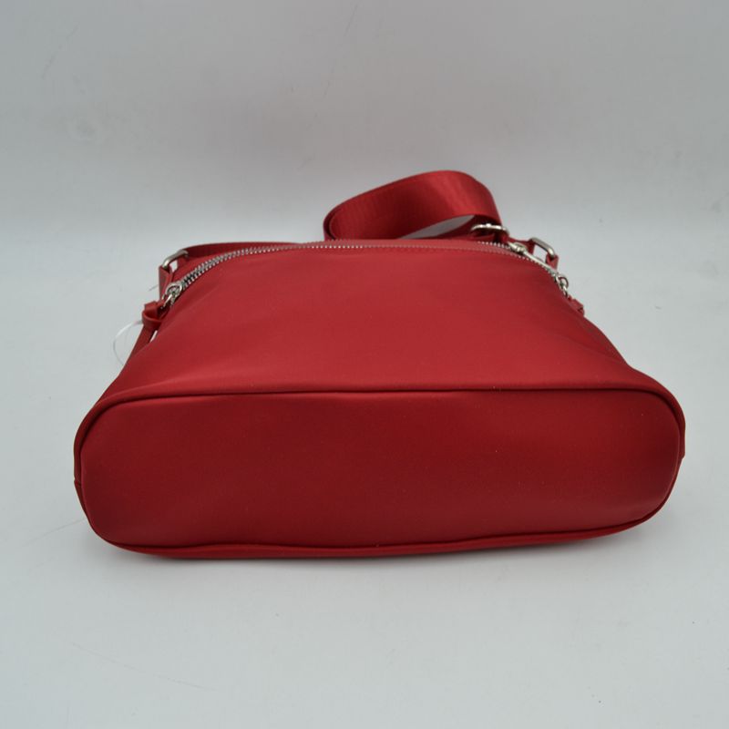 Multi Zipper Crossbody Shoulder Bag with Adjustable Long Strap - Crossbody Bags