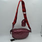 Chevron Strap Puffer Sling Bag | Crossbody Bag with Coin Pouch - Crossbody Bags