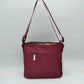 Quilted Crossbody Bag with Adjustable Shoulder Strap - Crossbody Bag