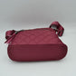 Quilted Crossbody Bag with Adjustable Shoulder Strap - Crossbody Bag