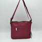 Classic Quilted Nylon Crossbody Bag with Multi-Zipper Pockets - Crossbody Bags