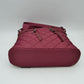 Classic Quilted Nylon Crossbody Bag with Multi-Zipper Pockets - Crossbody Bags