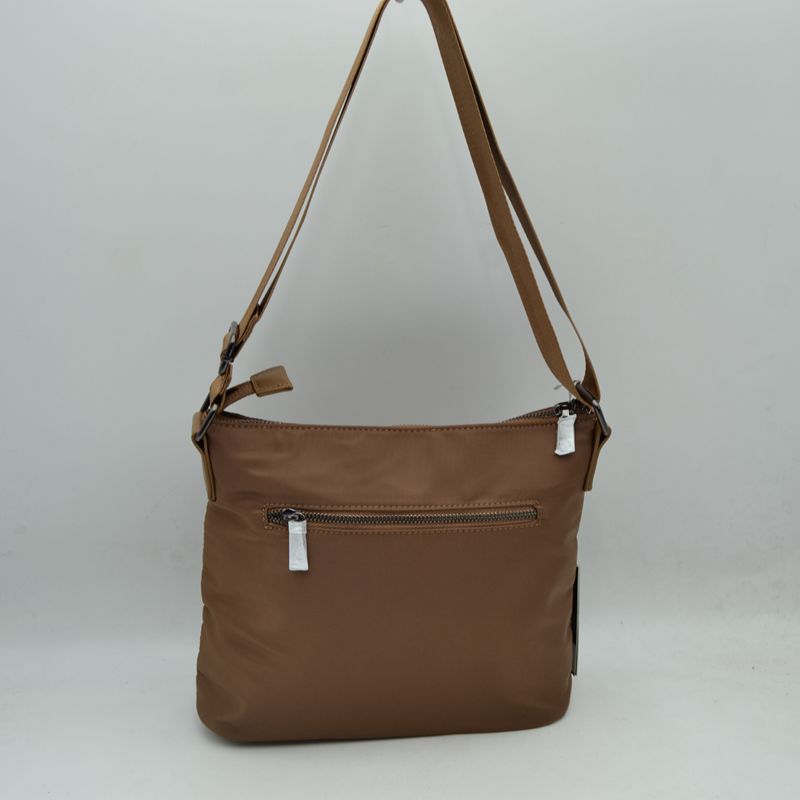 Quilted Crossbody Bag with Adjustable Shoulder Strap - Crossbody Bags
