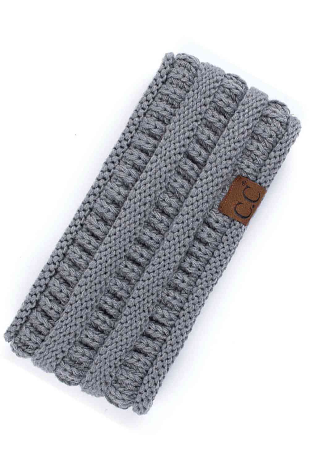 Natural Grey Elevate your everyday style with the C.C Solid Ribbed Headwrap. Crafted from 100% acrylic, this versatile headwrap features a classic ribbed texture that adds dimension and visual interest. One size fits most, making it the perfect accessory for any occasion—whether you're running errands, hitting the gym, or making a fashion statement. Made in Korea with quality craftsmanship you can trust. Comfortable, durable, and effortlessly chic.