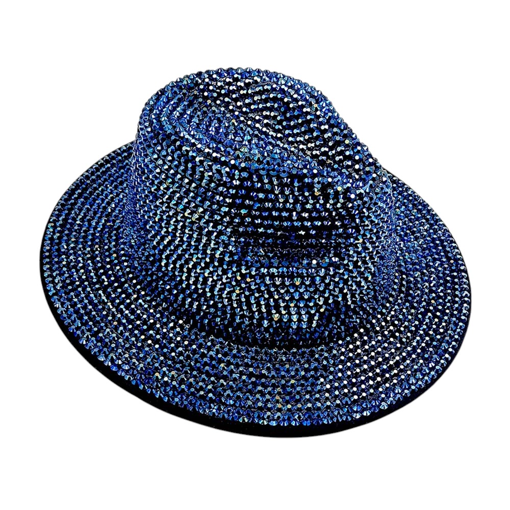 Bling Studded Panama Hat