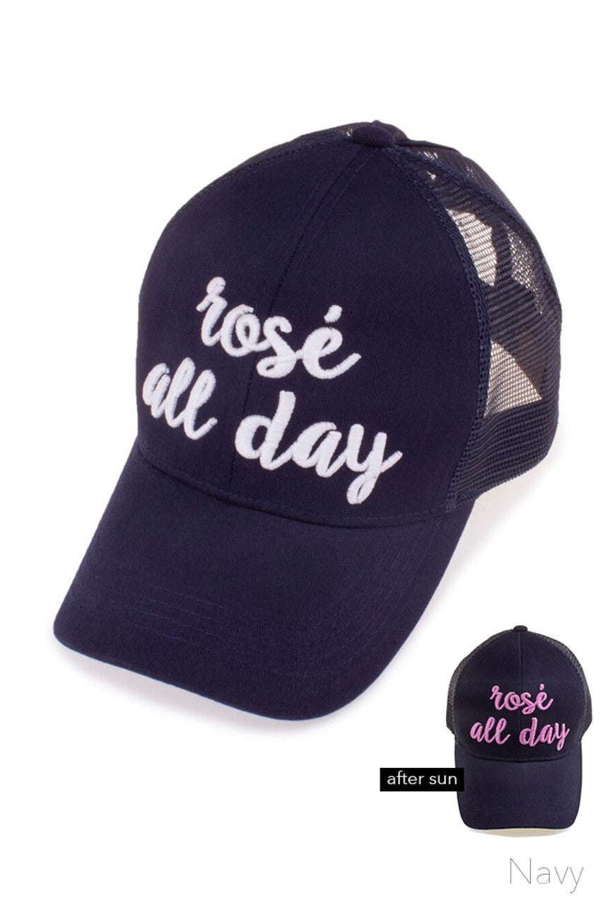 C.C PONY CAP - Navy - Pony Cap