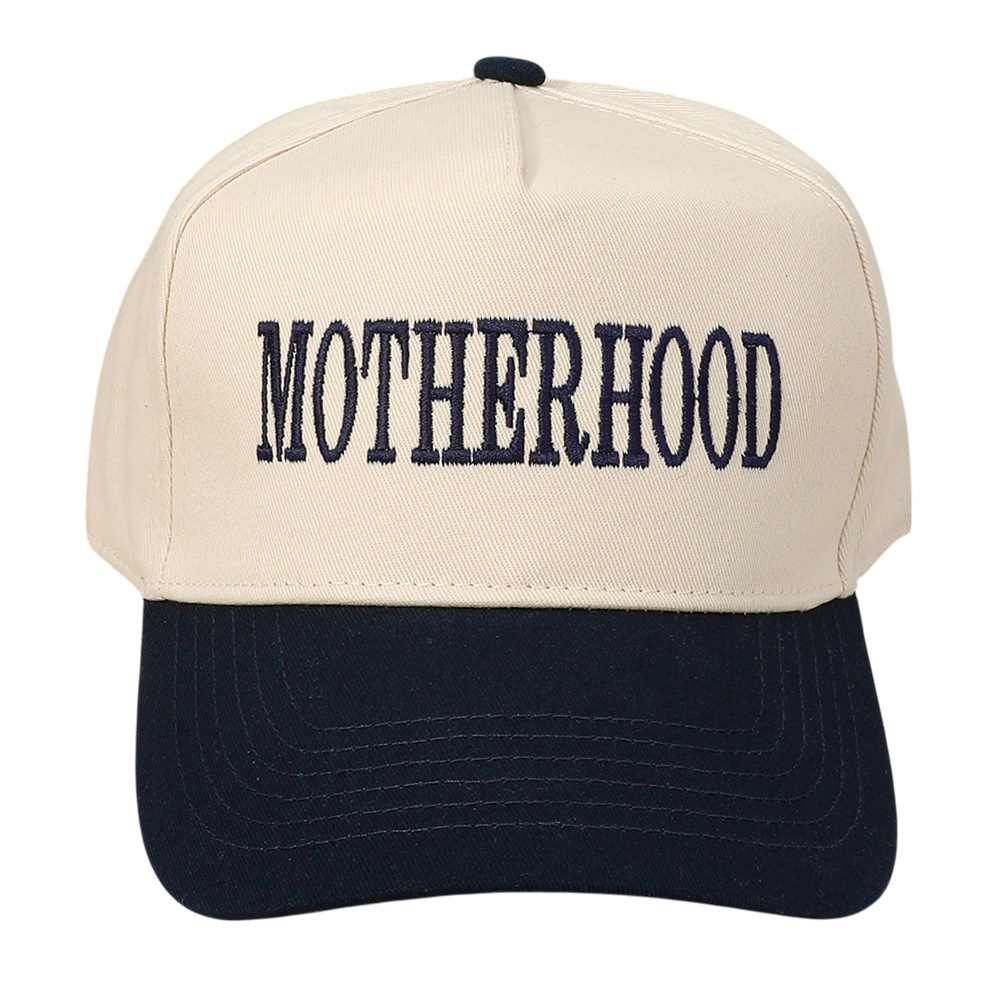 Navy MOTHERHOOD Message Embroidered Baseball Cap combines thoughtful design with quality craftsmanship. Featuring a clean, embroidered "MOTHERHOOD" message, it offers a subtle yet meaningful way to celebrate motherhood daily. The cap is made from durable materials to provide long-lasting wear, while its adjustable strap ensures a comfortable, personalized fit. Ideal for active moms seeking both style and function in a versatile accessory. 