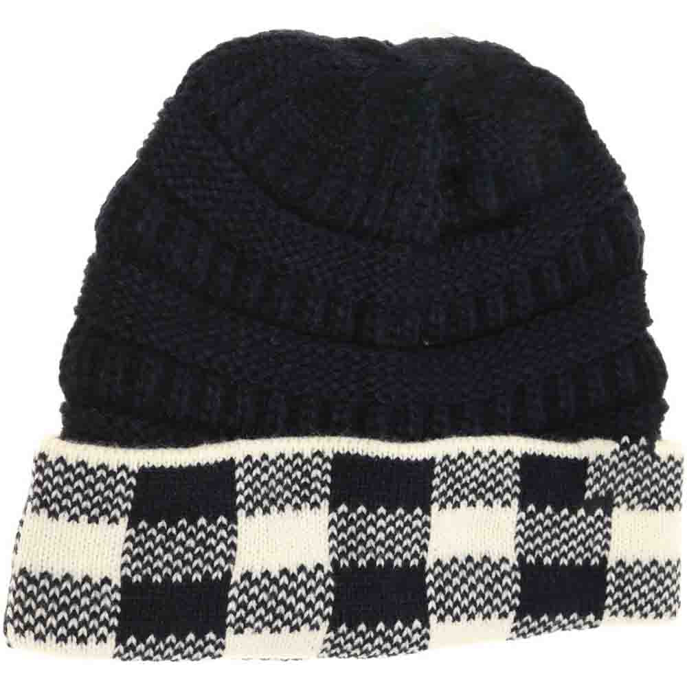 Navy-White-Buffalo Check Knit CC Beanie delivers expert-level warmth and style, combining a durable knit construction with a classic buffalo check pattern. Engineered for a comfortable, snug fit, this beanie provides reliable insulation while enhancing casual and outdoor ensembles with its timeless design. Its quality craftsmanship ensures lasting wear, making it an essential accessory for cold-weather seasons.
