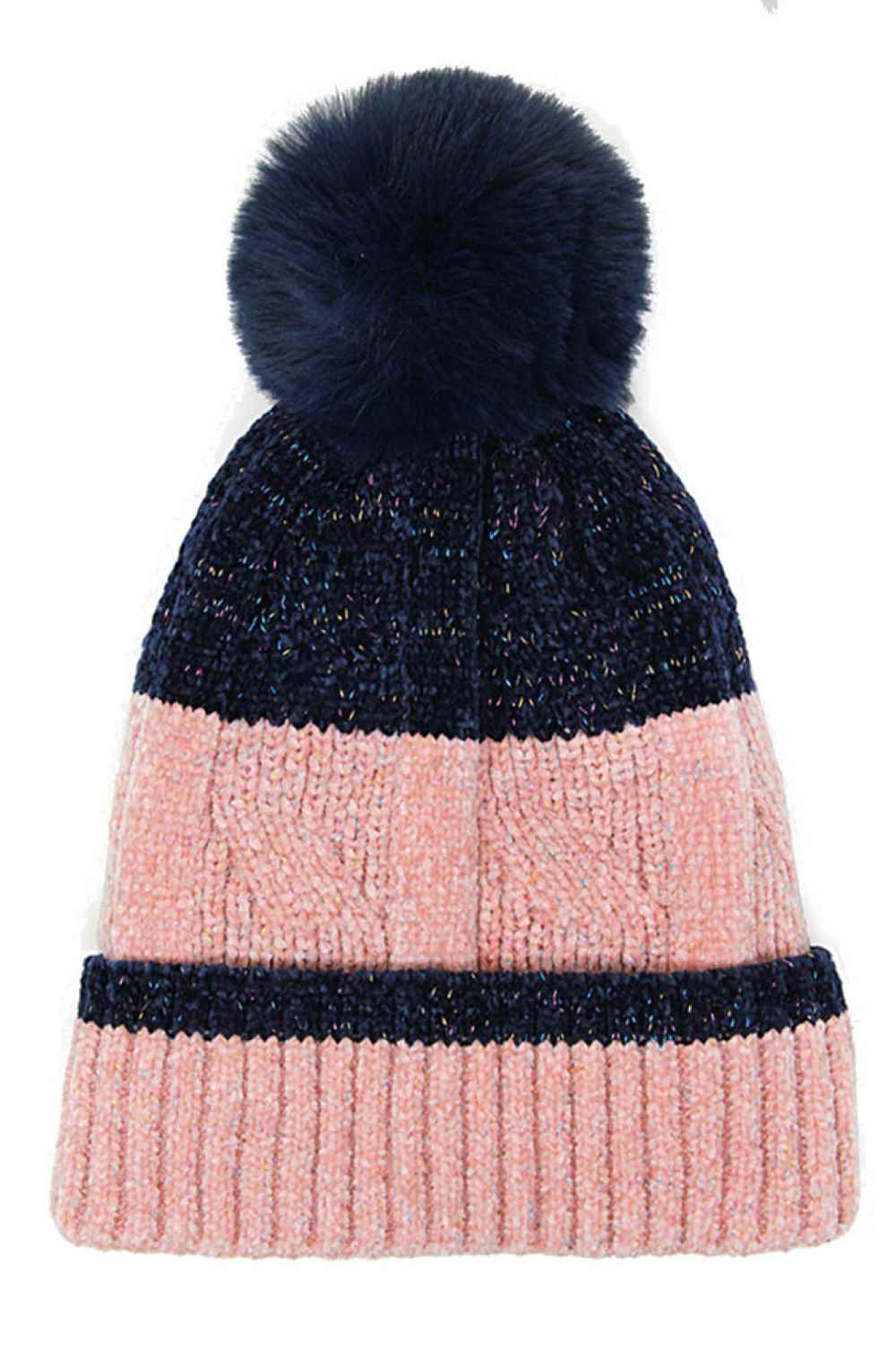 Navy Add a touch of sparkle to your winter style with this Colorful Lurex Striped Knitted Beanie, featuring shimmering metallic threads woven into vibrant stripes. Crafted from soft knit fabric, it offers cozy warmth and a comfortable fit for chilly days.