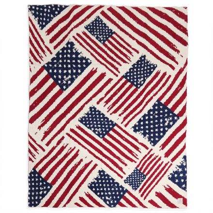 Navy Red Celebrate comfort and patriotism with this American Flag Throw Blanket, featuring a bold stars-and-stripes design that adds a classic touch to any room. Soft, cozy, and lightweight, it’s perfect for relaxing on the sofa, layering on your bed, or using during outdoor events and gatherings.
