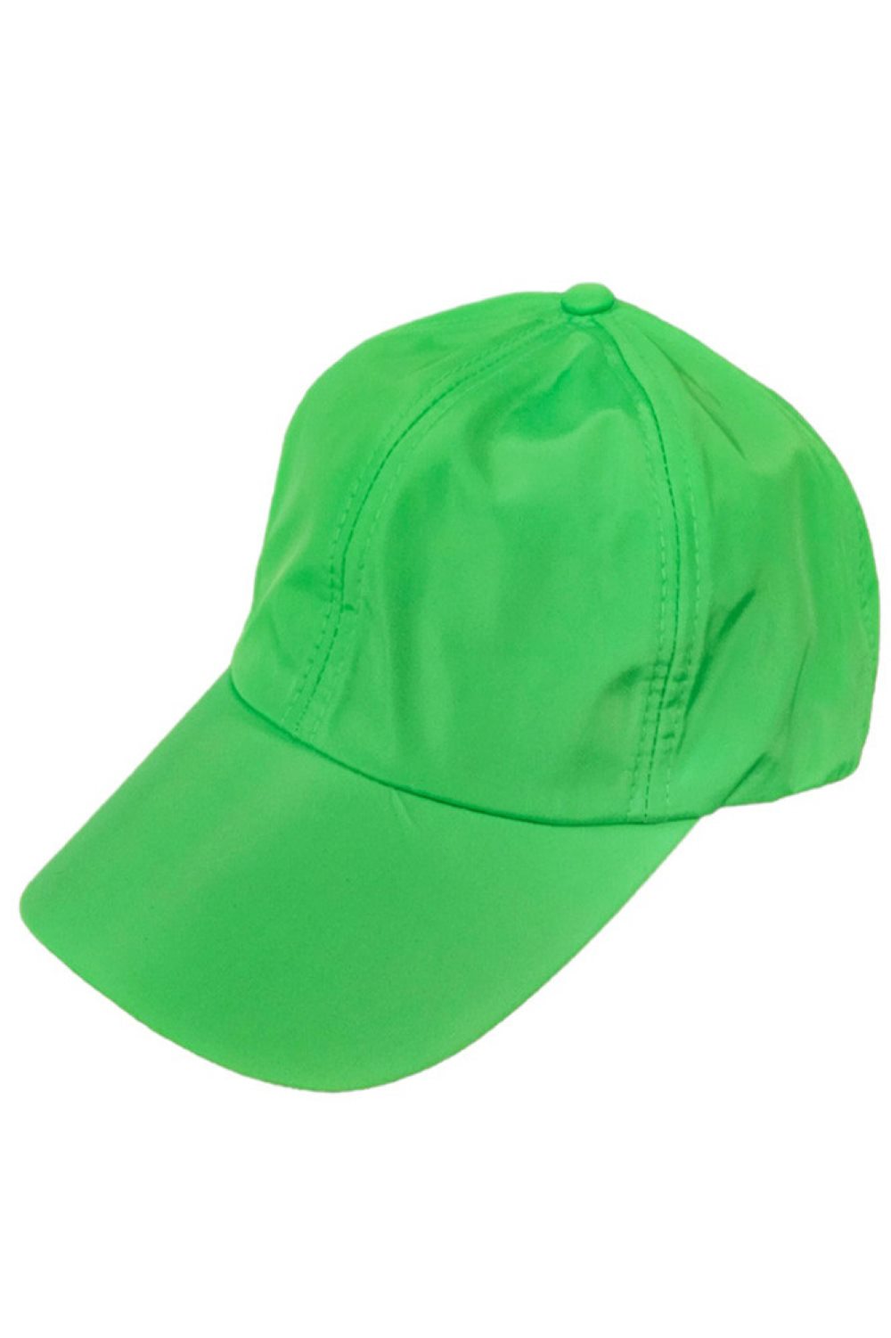 Neon Green Stay sleek and practical with this Nylon Solid Baseball Cap, crafted from lightweight, durable nylon for a clean and modern look. Comfortable and easy to wear, it’s ideal for everyday use, outdoor activities, and casual street-style outfits.