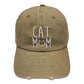 Neutral Cat Mom Message Baseball Cap, show your love for cats and your mom with this baseball cap. This classic cat mom message cap is perfect for everyday outings and show off your unique style and love for cats! It's an excellent gift for your friends, family, or loved ones who love cats most.