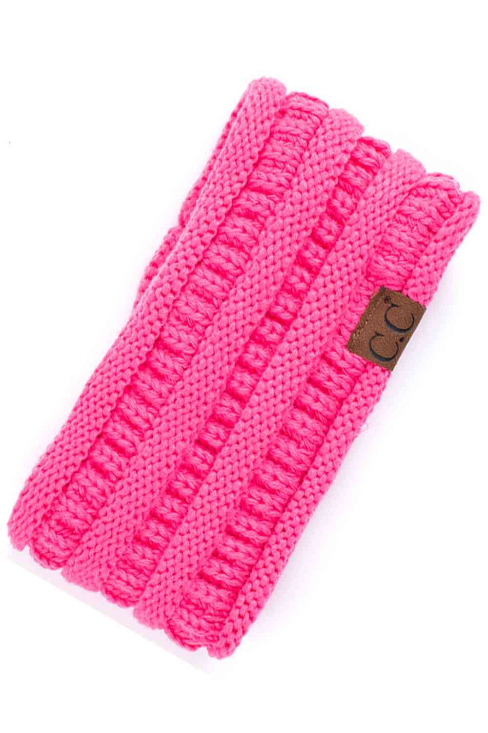 New Candy Pink Elevate your everyday style with the C.C Solid Ribbed Headwrap. Crafted from 100% acrylic, this versatile headwrap features a classic ribbed texture that adds dimension and visual interest. One size fits most, making it the perfect accessory for any occasion—whether you're running errands, hitting the gym, or making a fashion statement. Made in Korea with quality craftsmanship you can trust. Comfortable, durable, and effortlessly chic.