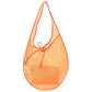 Orange Mesh Tote Bag is perfect for carrying all your essentials while also staying stylish. Made with durable and breathable mesh material, it is ideal for beach trips, picnics, and outdoor activities. Its lightweight design and spacious interior make it a must-have accessory for any adventure.