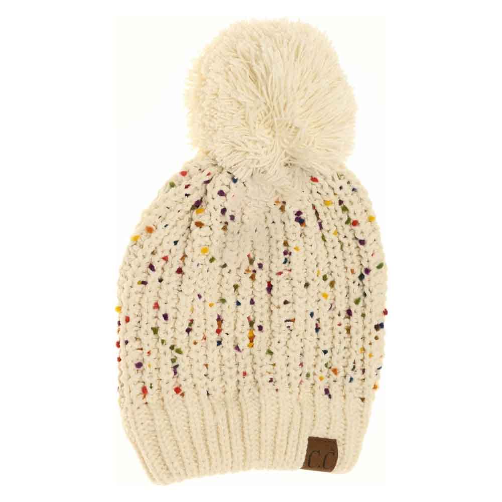 Oatmeal Chenille Confetti Pom Beanie combines premium chenille yarn with a vibrant, multi-color confetti design, delivering both softness and visual appeal. Expertly crafted for superior warmth and comfort, this beanie features a classic pom-pom for added style. Its durable knit construction ensures long-lasting wear, making it an ideal accessory for cold weather that effortlessly balances performance and fashion. 