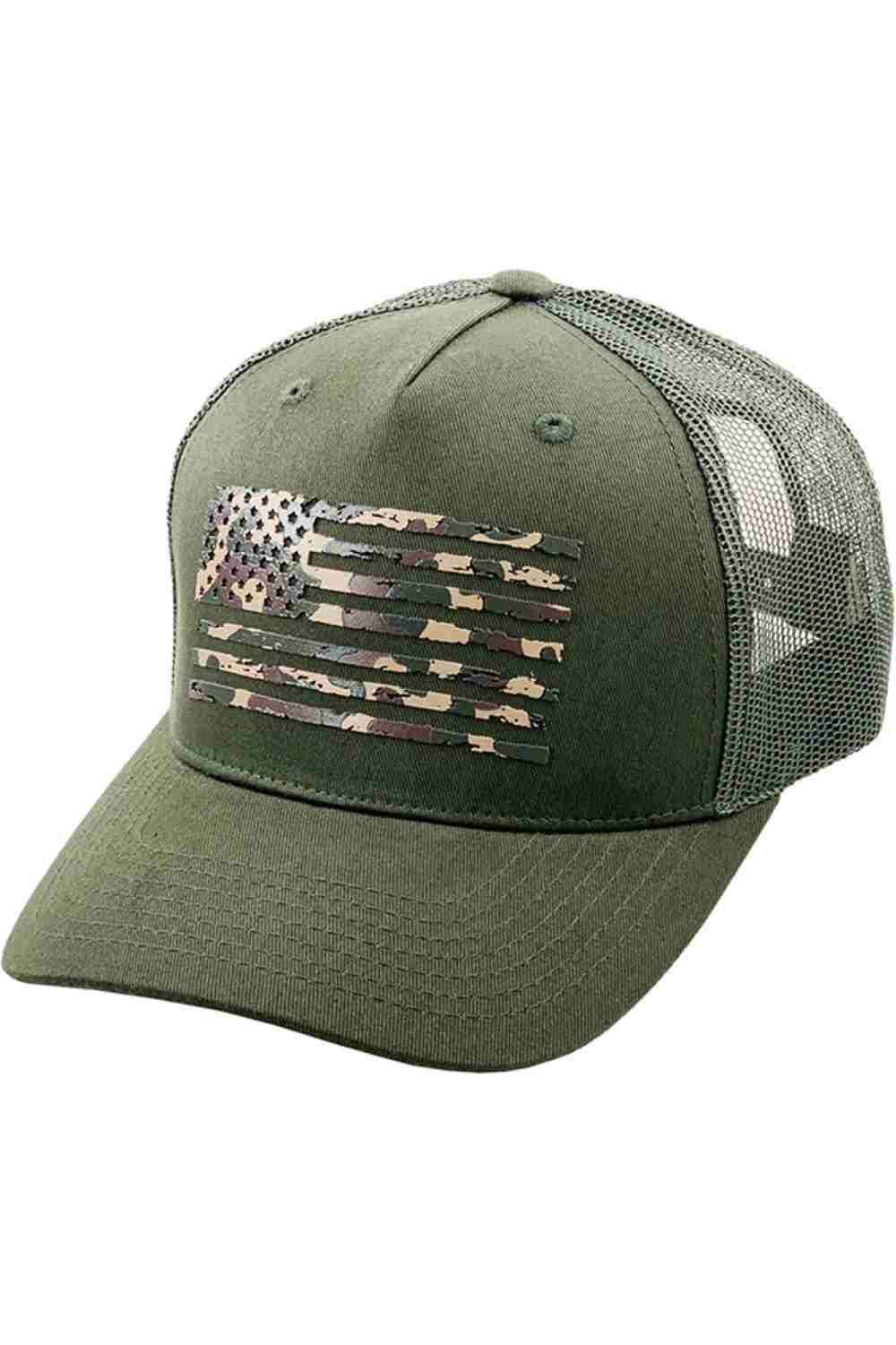 Olive Camo Make a statement with the Flag Flat UV Print American Flag baseball cap, designed with a sleek flat-print flag detail and a classic casual fit. Comfortable and adjustable for everyday wear, this versatile cap is perfect for outdoor activities, travel, or relaxed weekend style.