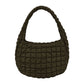 Olive Green Quilted Puffer Shoulder Crossbody Bag, Stay warm and stylish with this bag. Made of durable material, it is insulated to keep you cozy in the coldest conditions. The shoulder straps make it comfortable and convenient to carry, so you can bring everything you need with ease. Perfect for gifting on every occasion.