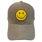 Olive Green Smile Pointed Corduroy Baseball Cap, is an essential for any fashionista's wardrobe. Its soft corduroy texture and adjustable fit add a comfortable style for any occasion. Perfect for everyday wear or a night out, this cap is sure to make any outfit pop. A perfect gift for your friends and family.