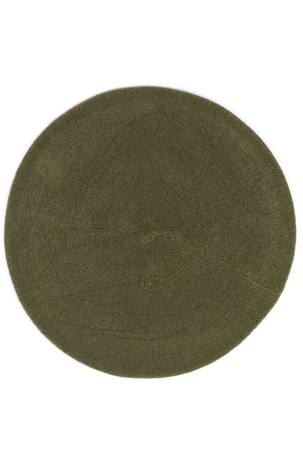 Olive Embrace effortless style with this stretchy solid color beret. Made from 100% acrylic, it offers a comfortable fit that adapts to your head shape while maintaining its polished appearance. Perfect for adding a touch of sophistication to any season, this versatile beret pairs seamlessly with casual and dressed-up looks alike.