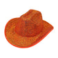 Bling Studded Fedora Hat - Orange - Fedora Hat
