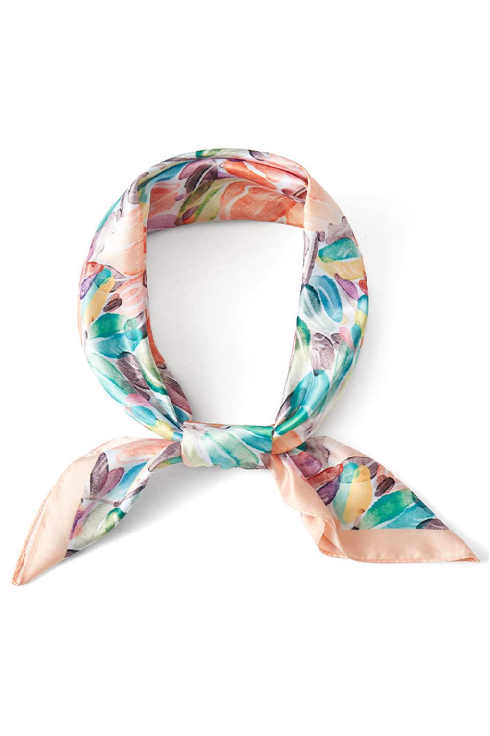 Orange Elevate your summer style with this vibrant Big Flower Pattern Print Bandana Scarf. Crafted from lightweight 100% polyester, it's the perfect accessory for warm weather—breathable, comfortable, and effortlessly chic. The generous 27.5" x 27.5" square design offers versatility: wear it as a headscarf, neck wrap, or tie it to your bag for a pop of color. The bold floral print brings a fresh, feminine touch to any outfit. Ideal for beach days, casual outings, or adding flair to your everyday look. Durab