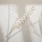 Madeline Love Cream, Gold Pearl Charm Double Strand Bracelet - Bracelets - extra