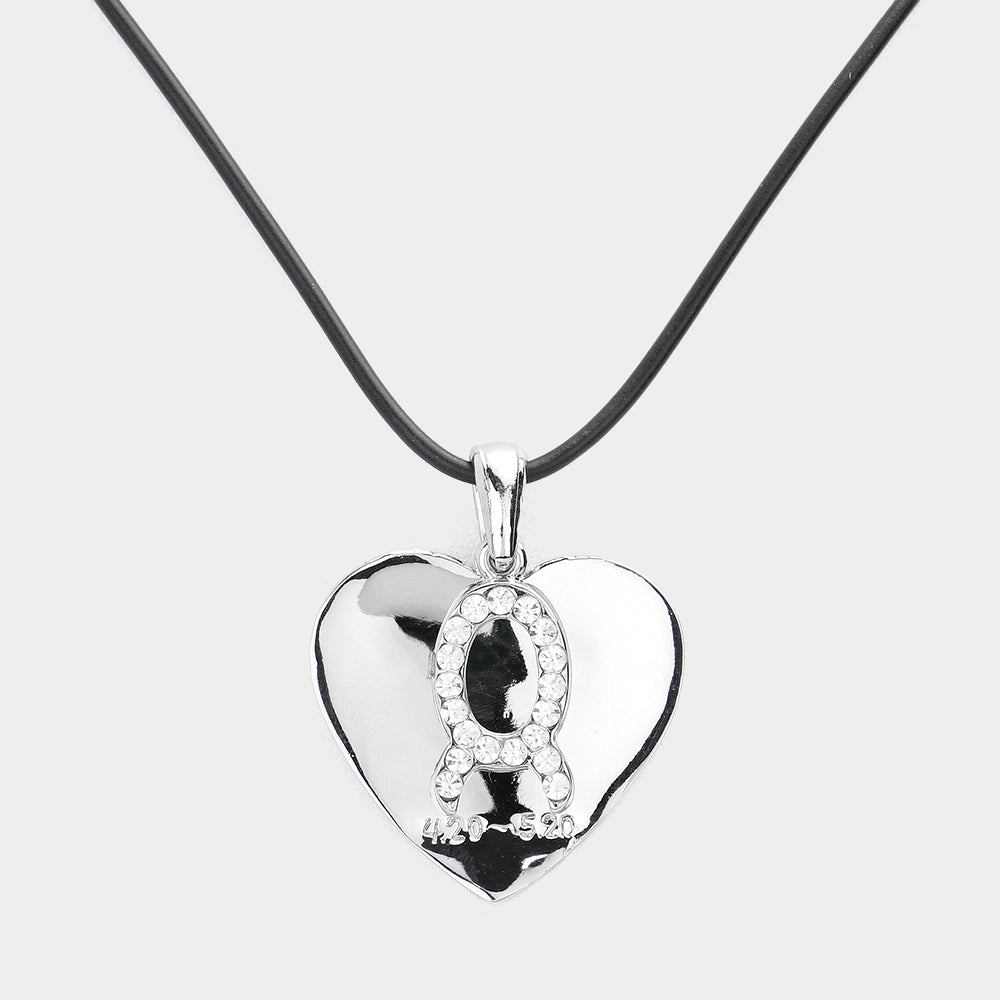 Madeline Love Silver Taurus - Zodiac Heart Layered Pendant Necklace - Necklaces