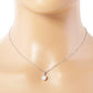Rhodium White Gold Dipped Heart Stone Pendant Necklace is perfect for adding a touch of elegance to any outfit. Crafted with precision and sophistication, the necklace is designed to showcase a sparkling heart-shaped stone, complemented by white gold plating for a luxurious finish. Elevate your style with this stunning piece.
