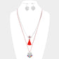 Heart Pendant Necklace with Tassel features a beautiful tassel design, making it a unique and stylish addition to any outfit. Crafted with expert precision, this necklace is sure to make a statement. Handmade with care, it symbolizes love and will be cherished for years to come. 