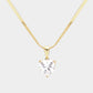 18K Gold Dipped Stainless Steel CZ Heart Pendant Necklace, a perfect way to add a luxurious touch to any outfit. Crafted from stainless steel in 18K gold plating, it features a sparkling cubic zirconia heart pendant. Durable and long-lasting, it's sure to make a statement. Perfect gift for Valentine's or any other day