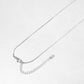 Madeline Love Rhodium Stainless Steel Seashell Pendant Necklace - Jewelry - extra