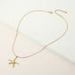 Madeline Love Gold Stainless Steel Starfish Pendant Snake Chain Necklace - Jewelry - desc