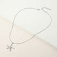 Madeline Love Rhodium Stainless Steel Starfish Pendant Snake Chain Necklace - Jewelry - desc